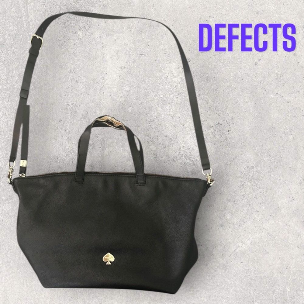 Kate Spade Leroy Street Linsley Black Sachel Bag